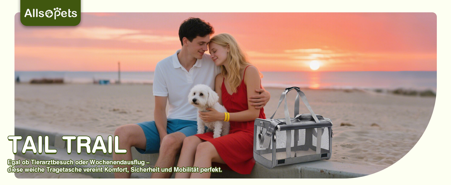 Транспортна сумка для котів та собак до 9 кг ALLSOPETS, дихаюча, для подорожей та до ветеринара (меланж рожевий)