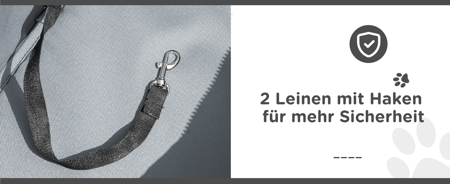 Візок для собак PawHut: зручний та компактний бугі для маленьких собак та котів. Сірий, 67 x 45 x 96 см