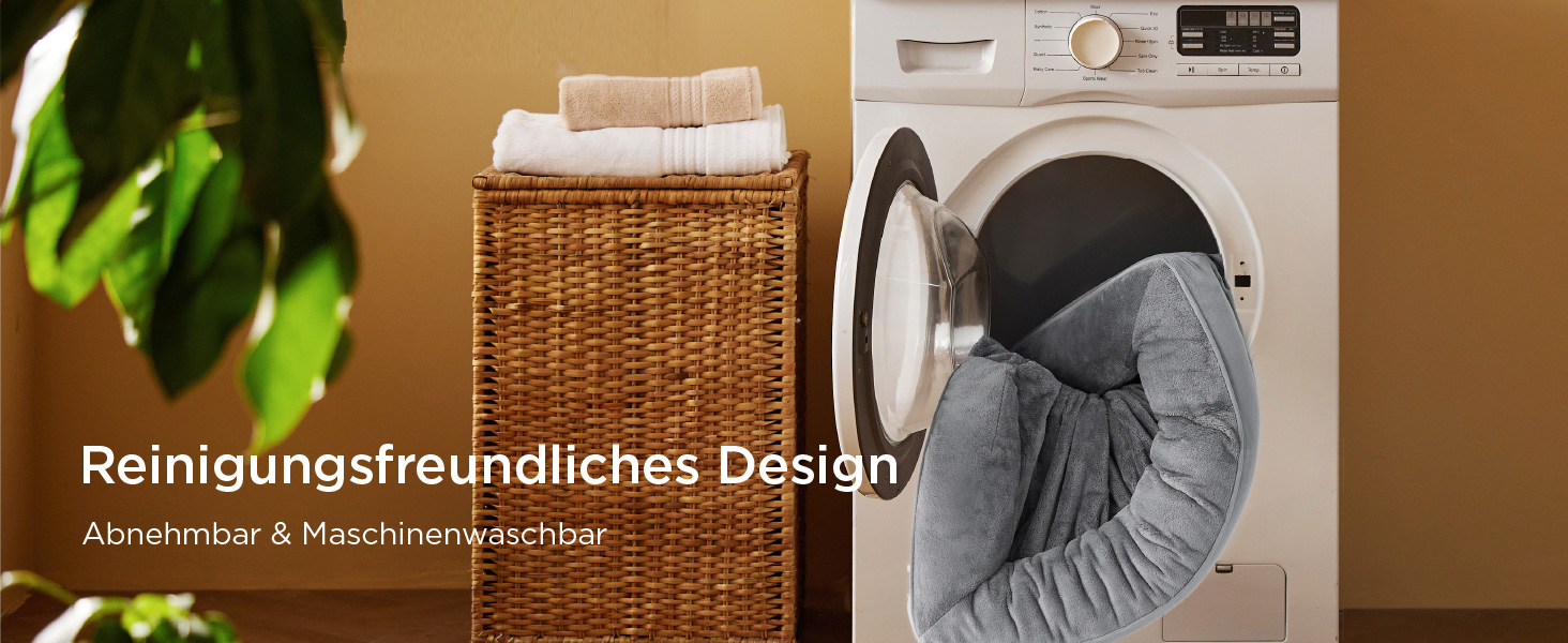 Ортопедичне ліжко для собак BEDSURE - 106x80 см. Зручне ліжко-софа для великих собак з м'яким пінопластом, миється, не слизьке, колір: зелений, розмір: 106 x 80 x 17 см