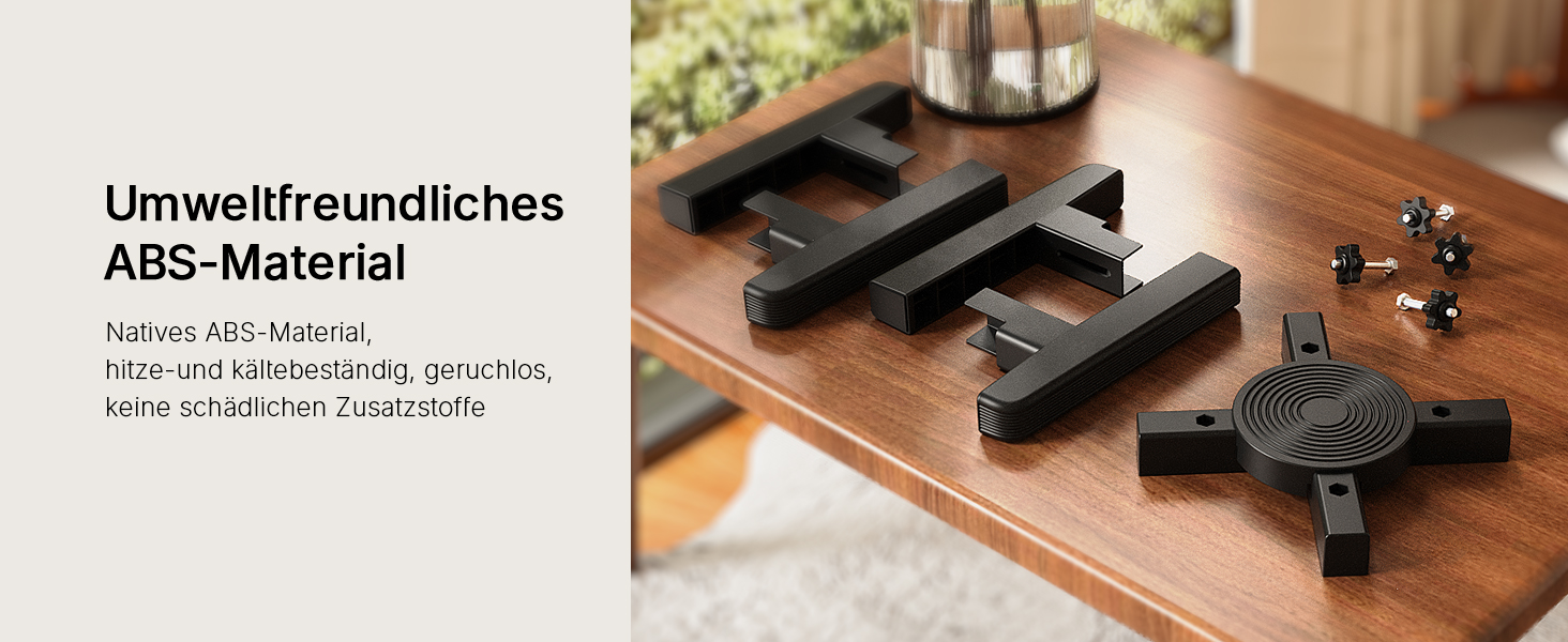 Підставки для мисок для собак JunsPow (2 шт.) - регульована ширина, для середніх та великих собак, стабільні та неслизькі [тільки підставка]