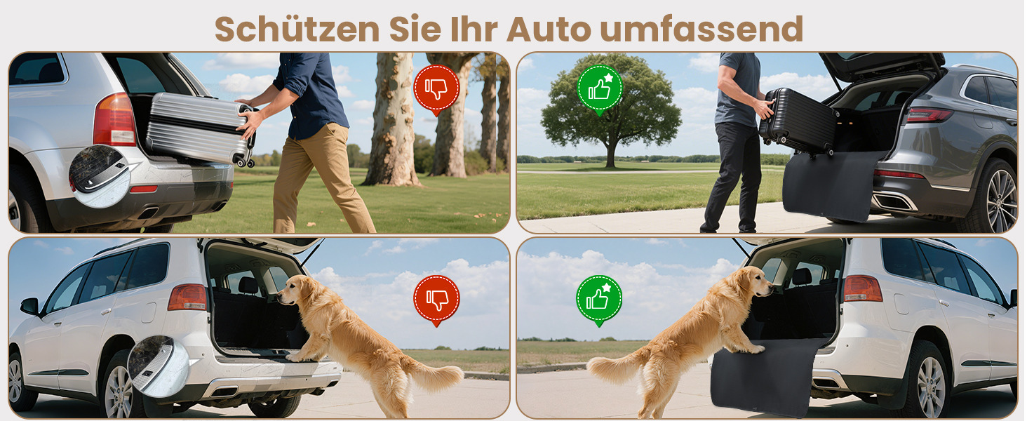 Захист для вантажного відсіку KYG: водовідштовхуючий, стійкий до подряпин, універсальний (105x80 см)