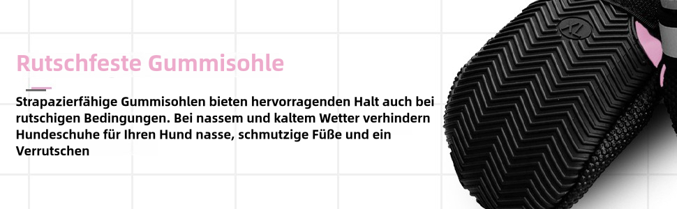 Водонепроникні собачі чоботи з антиковзкою підошвою, 4 шт. – захист лап для собак маленьких, середніх та великих порід (Рожеві, XL)