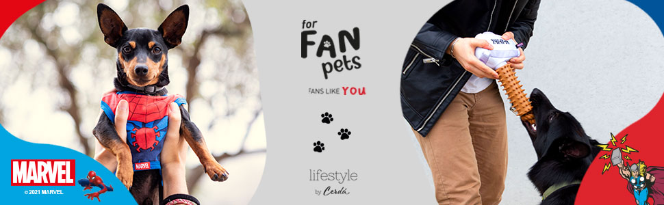 Нашийник для собак Cerdá Life's Little Moments Marvel M/L – офіційний ліцензований товар – регульований нашийник для собак середніх та великих порід – комфортний та міцний – Dog Collar M/L (1 шт.)