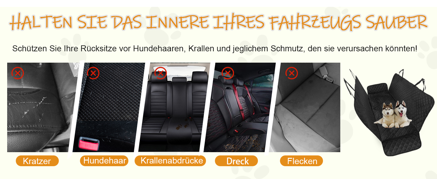 Захисний килимок для собак у автомобіль - Moveland, антиковзаюча, водонепроникна, для авто, вантажівок та SUV