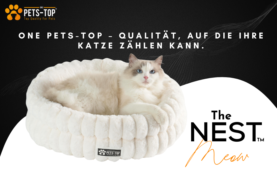 Килимок для котів PETS-TOP, плюшевий, круглий, м'який, миючий, для котів та маленьких собак, з неслизьким покриттям (Сірий, 50 см)