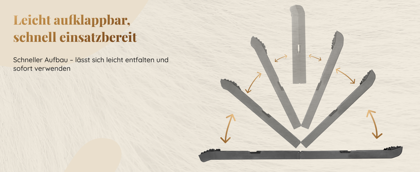 Рампа для собак у машину, складана – 174 см, 38 см – чорна, для великих собак, до 136 кг – підходить для авто та SUV