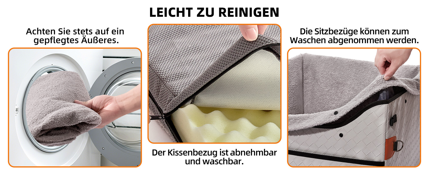 Автокрісло для собак - велике, чорне/сіре, з кишенями та поворотком, для собак середніх та великих порід