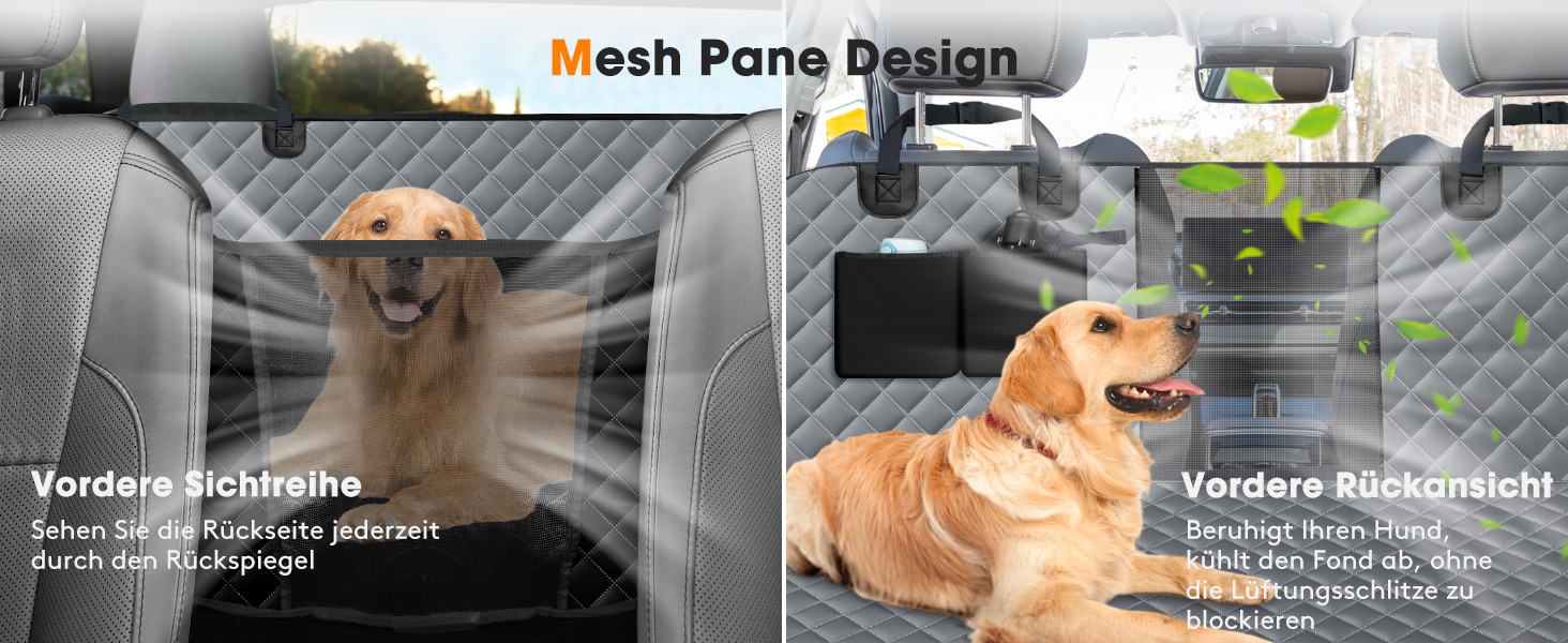 Кришка для автосидіння для собак JOEJOY, 135 x 144 см, сіра: захист від бруду, подряпин та води