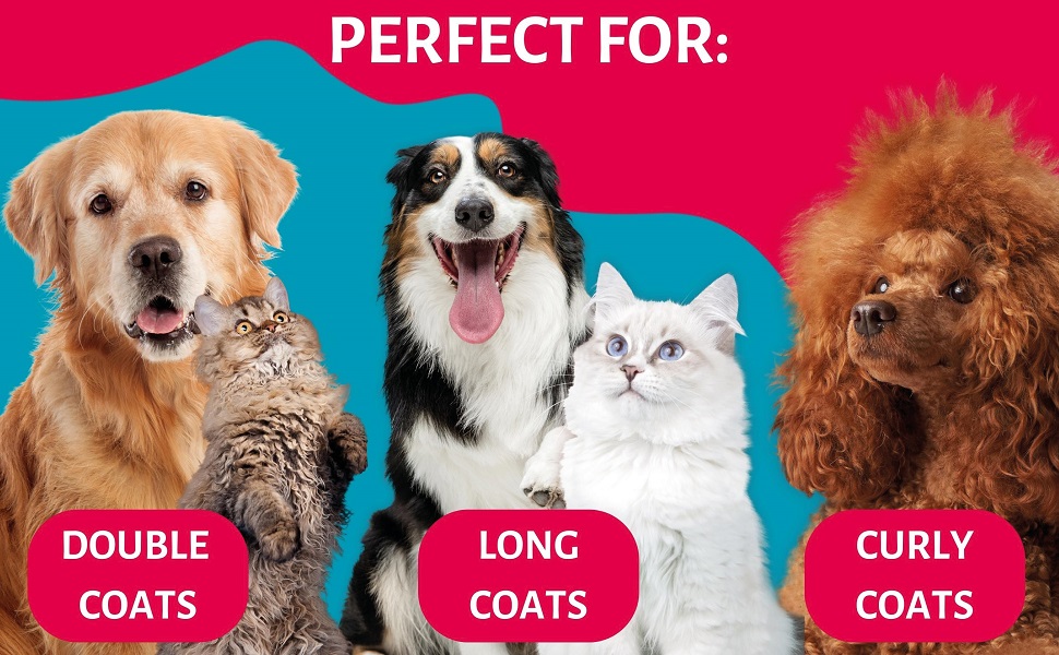 Mikki Matt Master - щітка для вичісування котів та собак з довгим шерстю