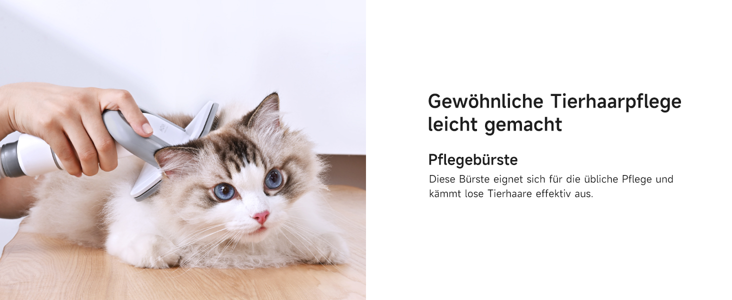 Пылесос для ухода за домашними животными Mova G1 Pro: 7-в-1, 4 уровня мощности, 11kPa, тихая работа