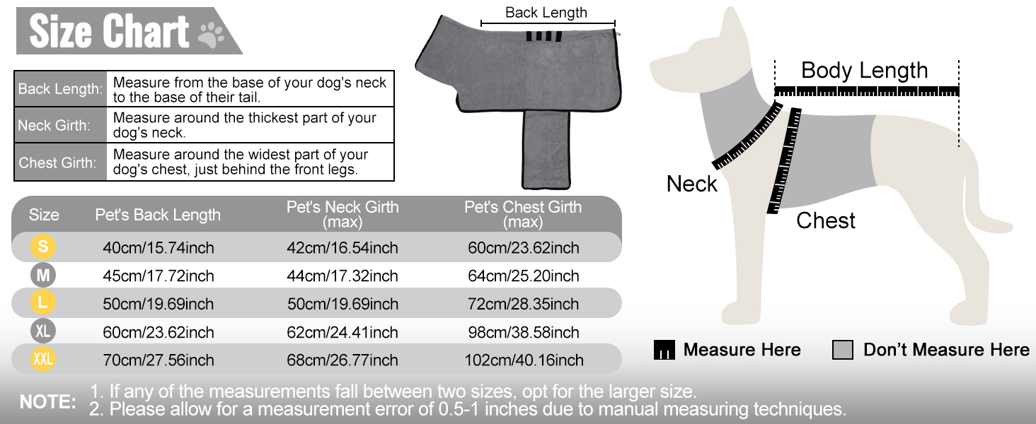 Рушник для собак HezzLuv: ультрапоглинаючий, з мікрофібри, для швидкого висушування, сірий