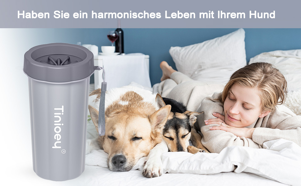 Очисник лап для собак | 3 рушники в комплекті | Очисник лап для собак | Аксесуари для собак середніх порід | Щітка для собак | Розмір M (Великий, Сірий)