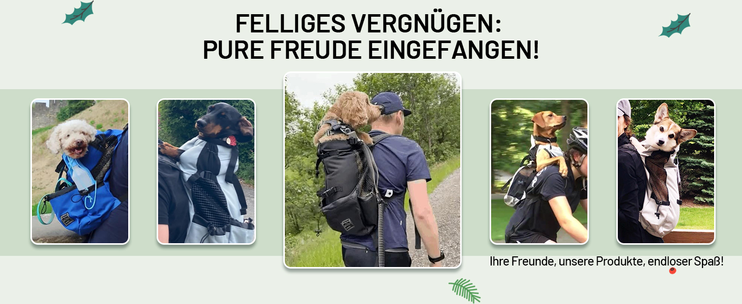 Рюкзак-переноска для собак ALLSOPETS, регульований, сірий шалфей, L