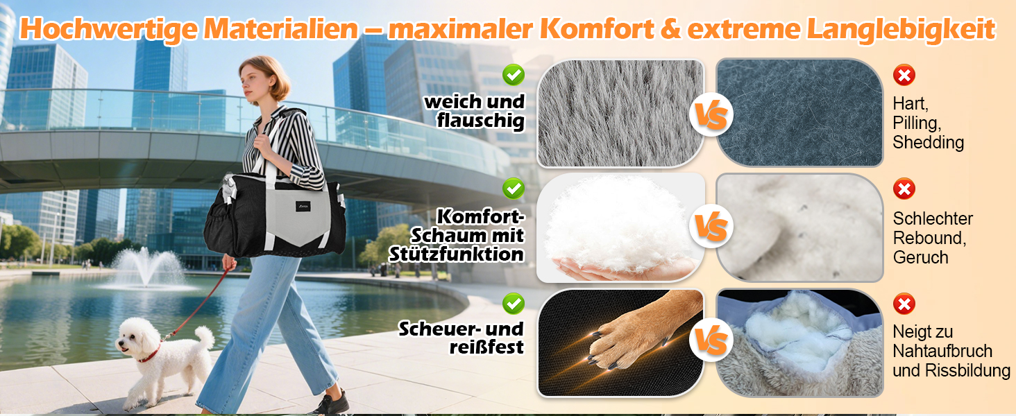 Автомобільний лежак для собак 3-в-1 – переносна лежанка для маленьких собак, з розкладною поверхнею, м'яким матрацом, для переднього та заднього сидіння, чорний