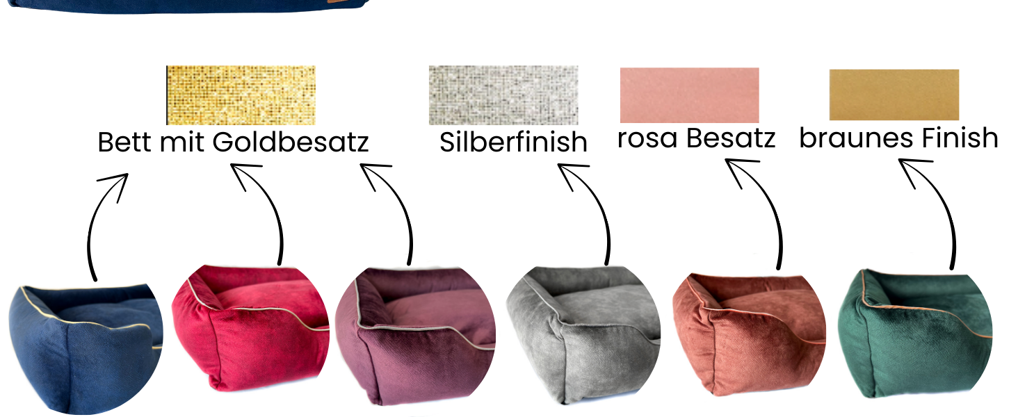 Собаче ліжко з велюру, миється, з високими бортиками – для маленьких та великих собак (M (80x50x18 см), Колір: Вишня)