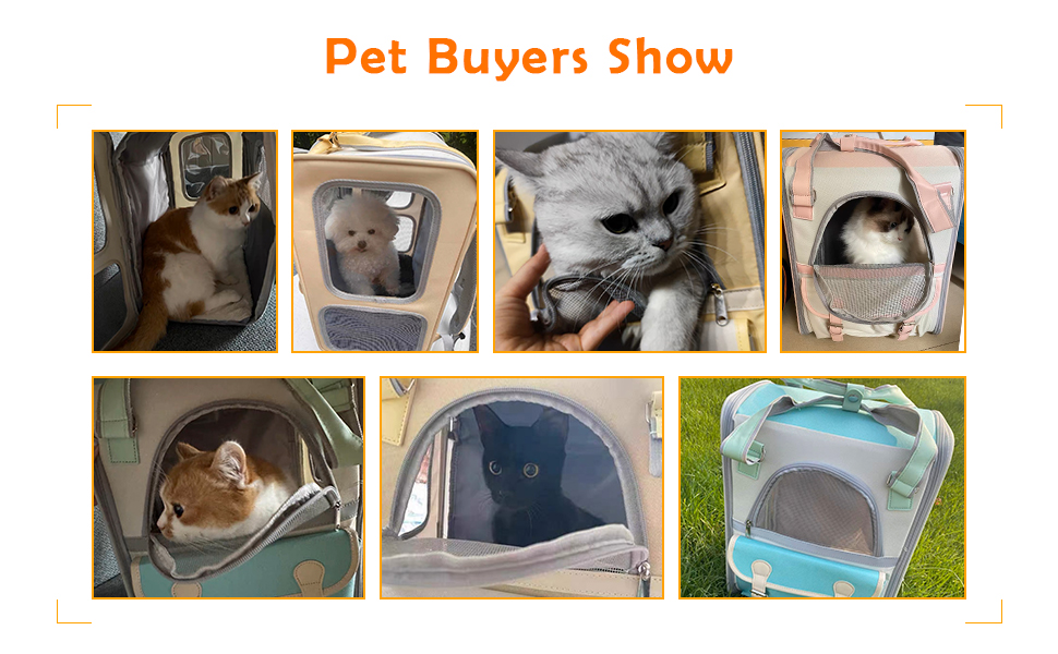 Рюкзак для тварин ALLSOPETS з сітчастим вікном: зручний та дихаючий для котів та собак, ідеальний для подорожей, прогулянок та хандерінгу. Рожевий колір.