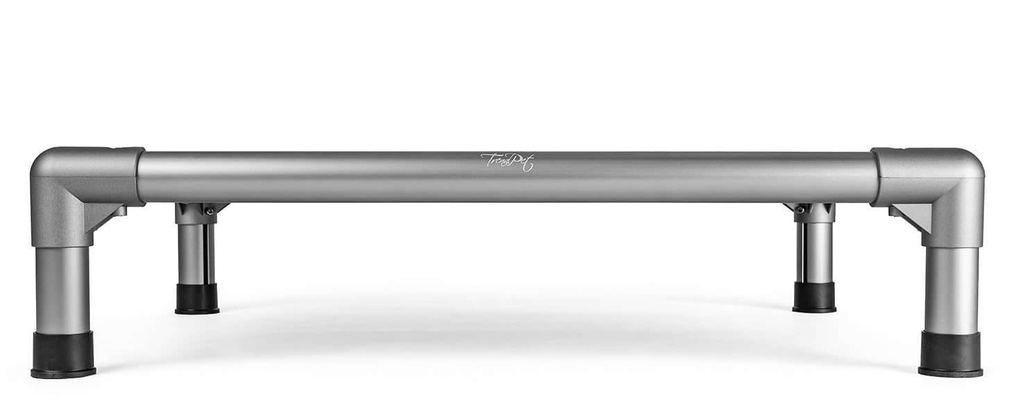 TrendPet HighBed: підняне ліжко для собак з алюмінію (105x80 см), преміум-якість