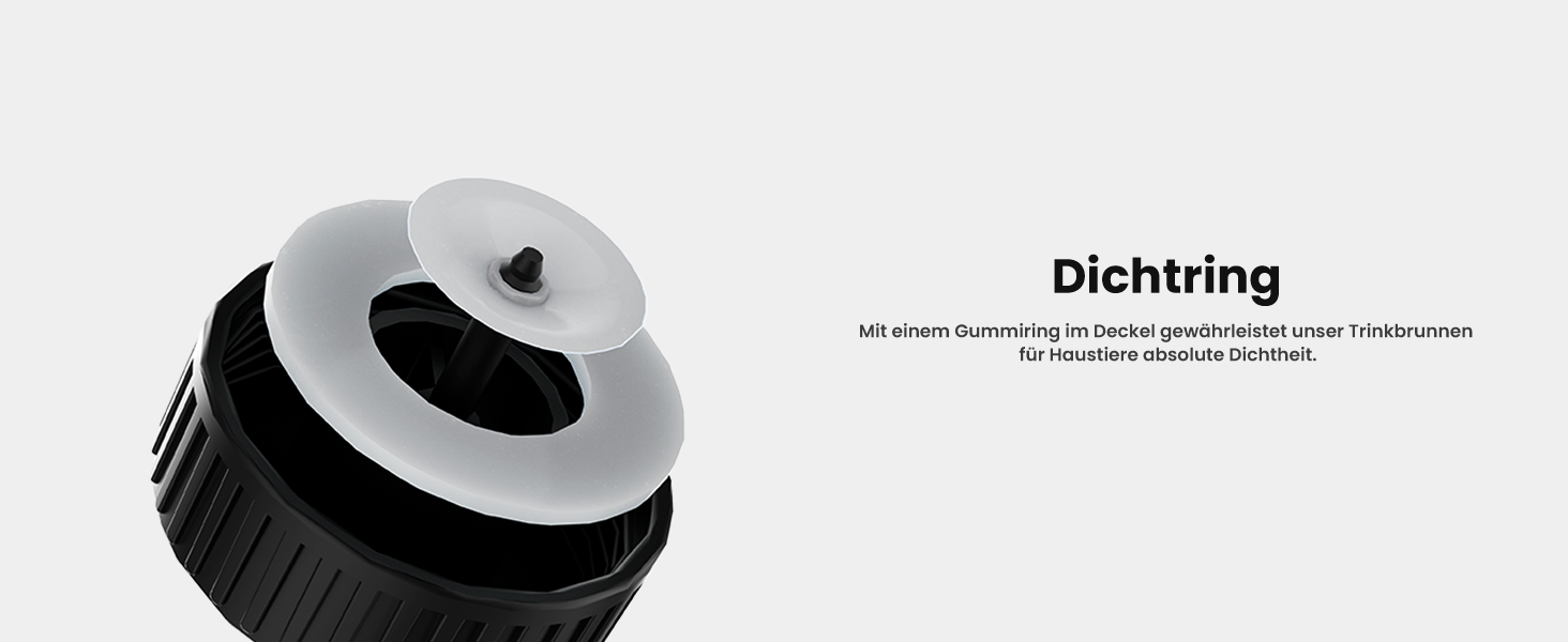 Автоматичний диспенсер води для котів та собак Gardner, 3.85L, без струму, BPA Free, гравітаційний, для середніх/великих тварин (чорний)