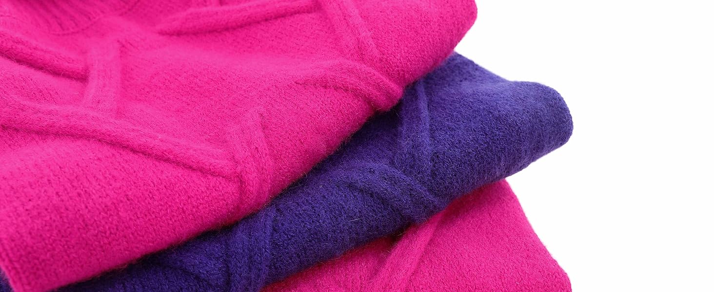 Пуловер для собак середніх порід Queenmore, м'який та теплий, фіолетовий, розмір M