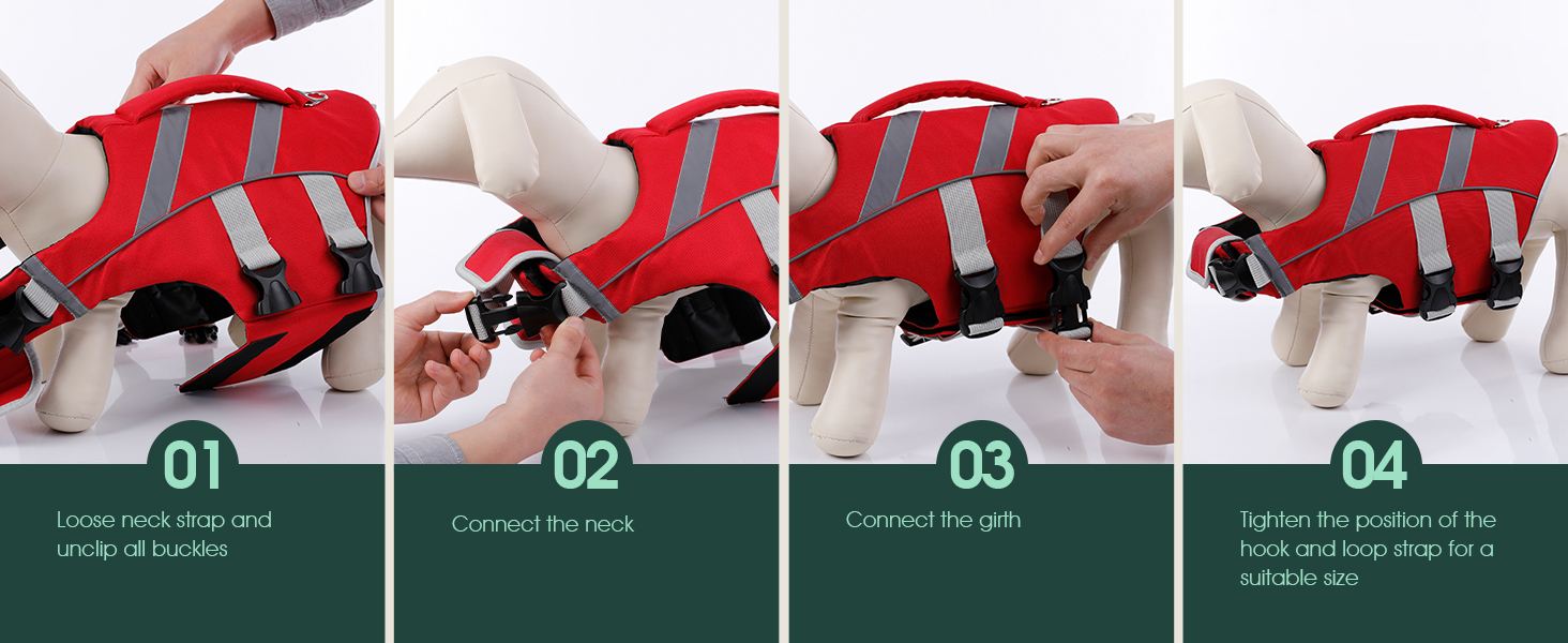 Жилет для собак Kuoser, безпечний та зручний, для малих, середніх та великих порід, помаранчевий колір