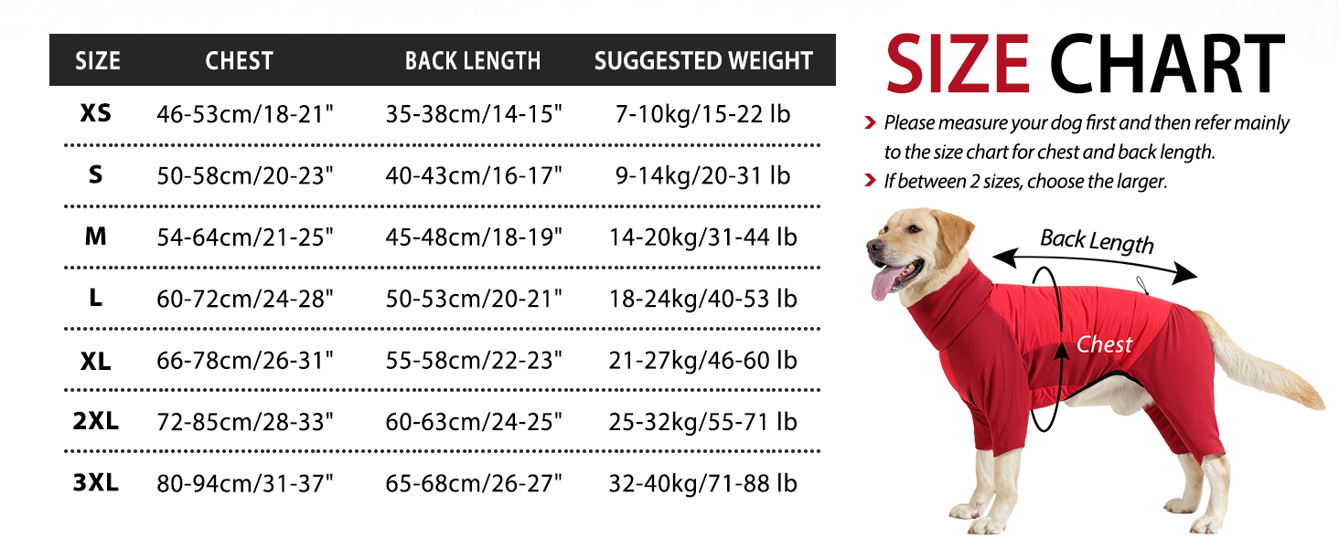 Флісовий теплий зимовий одяг для собак Heywean: куртка, комбінезон, піжама для малих, середніх та великих порід. Червоний колір.