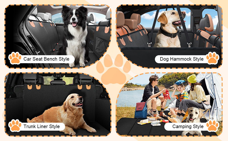 Захист для автосидіння собаки, чорний - CISSIYOG