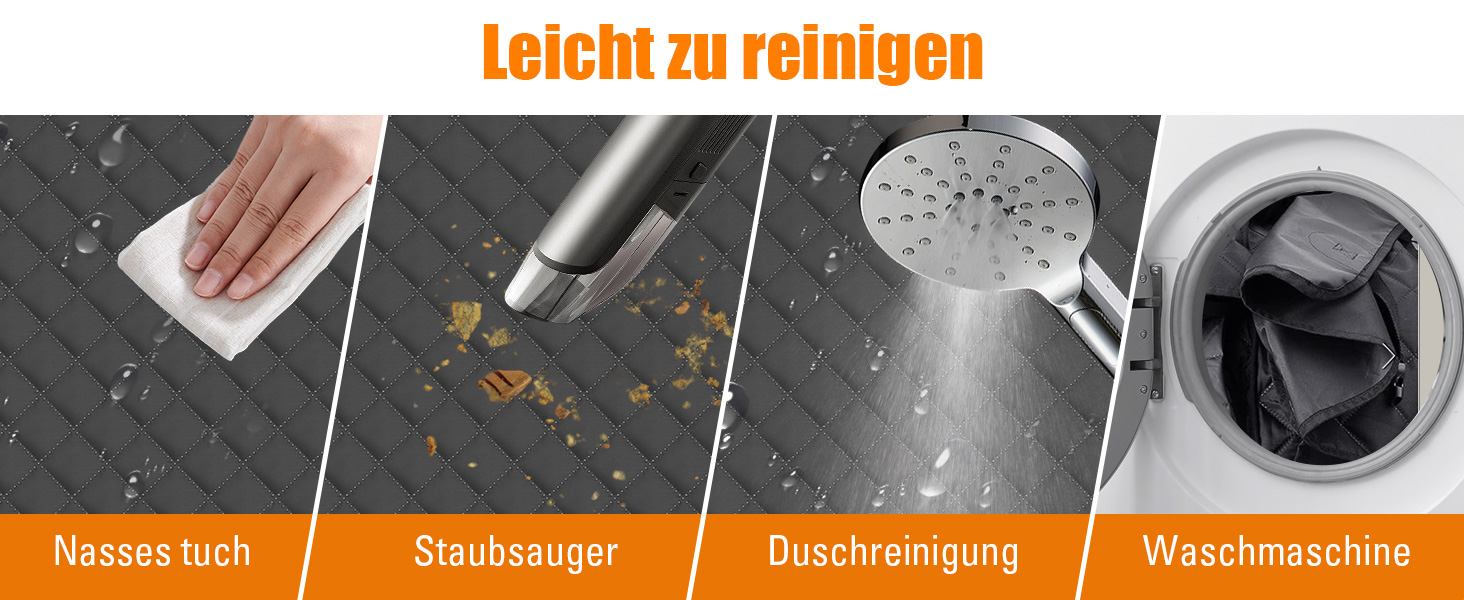 Захист для заднього сидіння автомобіля BMaoBBo: водовідштовхувальний, стійкий до подряпин, для SUV та сімейних авто (127x62 см)