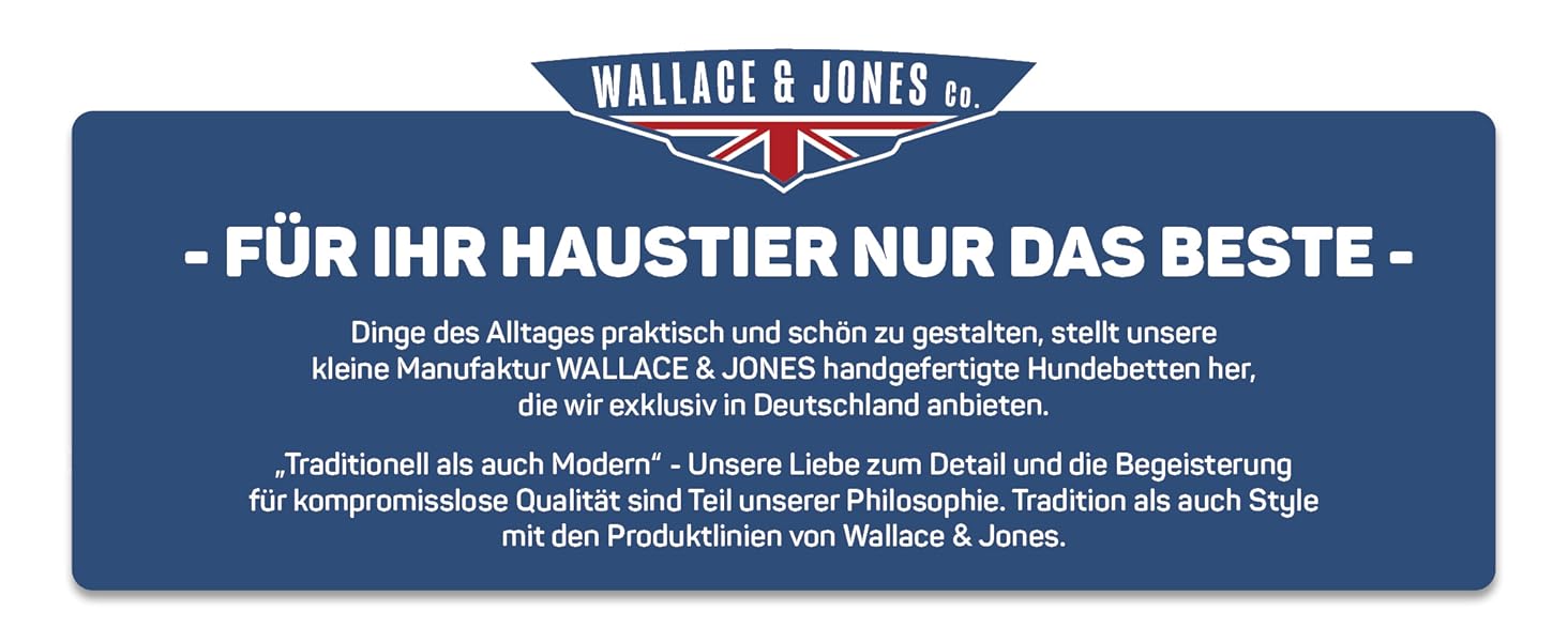 Кругле ліжко для собак Wallace & Jones Grace - зручний лежак для собак середніх порід | М'яке ліжко з бортиками, неслизьке | Колір коричнево-бежевий | Розмір M | 60 x 60 x 18 см