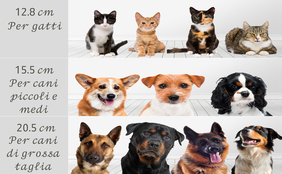 Миска для собак з кераміки з бамбуковим тримачем, сірого кольору, 20,5 см