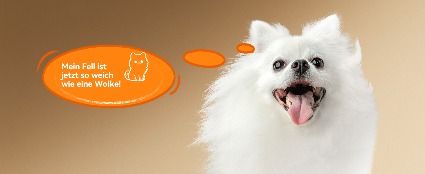 Щітка для вичісування підшерстка собак та котів FEELNEEDY, 4 в 1, для довгошерстих порід, 23+35 зубців, двосторонній спрей, 2 щітки з кожної сторони