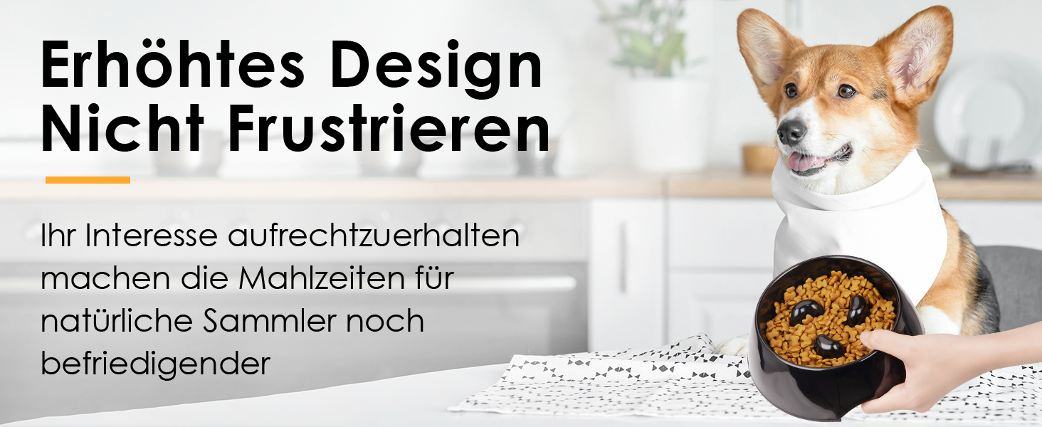 Миска для собак та котів Uperdeign, антизатримка, інтерактивна, 600 мл, рожева