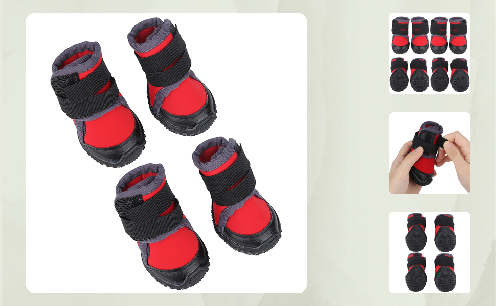 Взуття для собак: чоботи для захисту лап, антиковзні, водонепроникні спортивні черевики для середніх та великих собак. Ідеально для полювання та прогулянок.