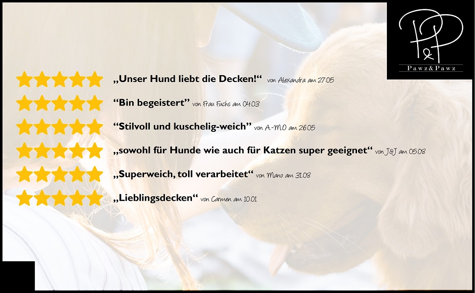 М'яка ковдра для собак Pawz 2 шт. | Квіткове ліжко для собак, дуже м'яке | Розмір: 100x70 см | Стильне, міцне та пральне, для переносок для собак | Ковдра для собак, ліжко для собак у дорозі | Подорожна ковдра для собак/кішок L (100x70 см)