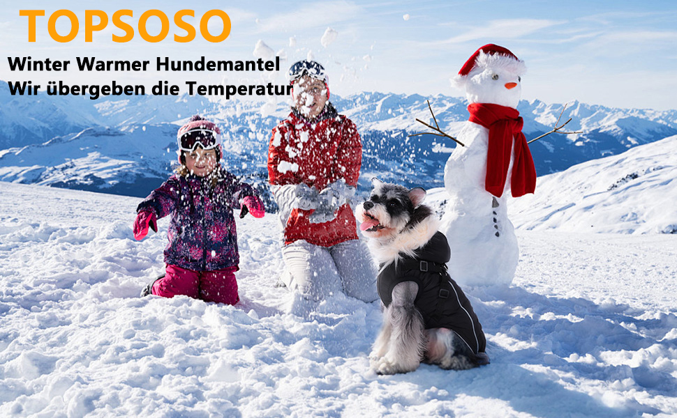 Теплий зимовий одяг для собак: курка з начосом, світловідбиваючими смугами та двома D-кільцями. Розмір M, чорний колір.