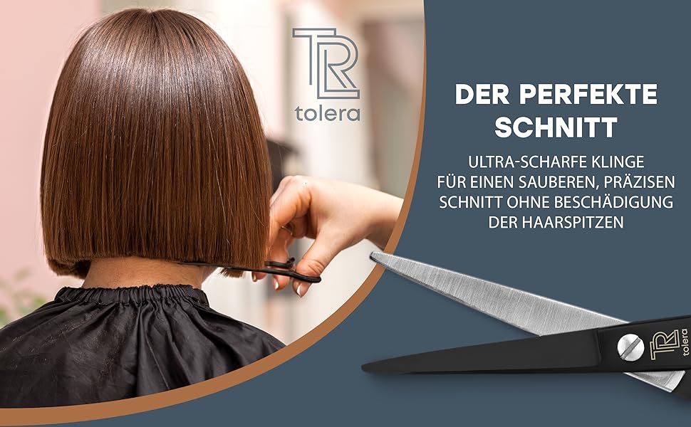 Набір професійних перукарських ножиць з гребінцем та екіпежем | Ножиці для стрижки та проріджування волосся - гострі та точні - унісекс перукарські ножиці та ножиці для проріджування