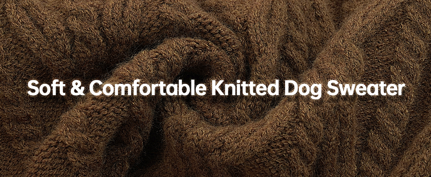 Пуловер для собак, теплий зимовий одяг для собак, куртка, жилет, одяг для цуценят, пуловер для собак, зимовий пуловер для чихуахуа (M, коричневий)