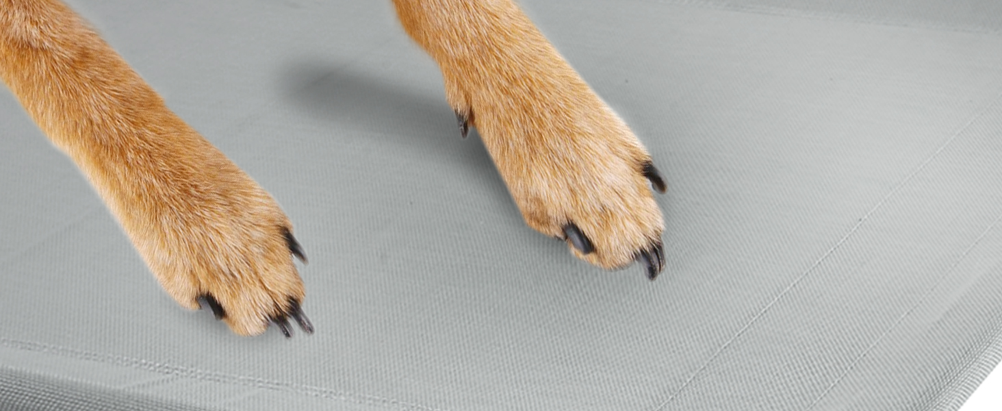 Лежанка для собак Snagle Paw з дахом, підвищене ліжко - стабільне собаче ліжко з антиковзкими ніжками, широка тінь - водонепроникна для великих собак в приміщенні/на вулиці, кемпінг та сад (Сірий, L106 x B76 x H84 см)