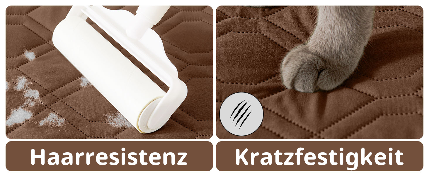 Водонепроникний килимок для собак Homaxy, килимок для собак на вулицю, миється, двосторонній, м'який килимок для котів, для дивану, ліжка, в подорожі (130x100 см, 203x152 см, коричневий+шоколадний)