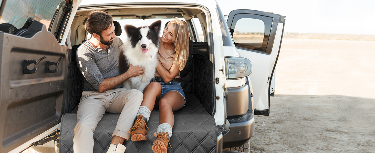 Захист для багажника авто для собак KYG з неслизьким дном, захистом бокових панелей та краю, універсальний, вологостійкий та стійкий до подряпин, 195 x 105 см