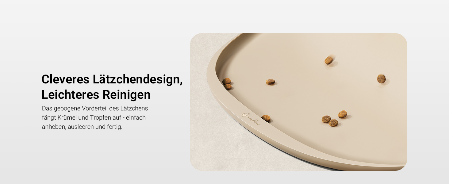 Підкладка під миску для котів DownyPaws, силіконова, 62 x 43 см, бежева. Захист від розливу води та корму, легко миється, BPA-free