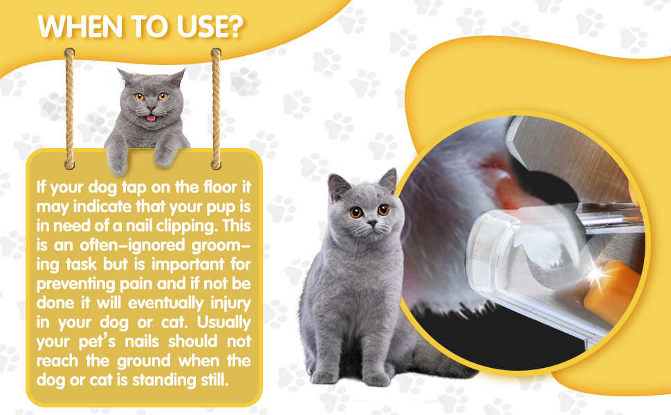 YOYUPETA Тример для собак з LED-підсвіткою та пилочкою - професійний набір для догляду за домашніми тваринами, гострий триммер та вбудована пилка для безпечної та безстресової обрізки кігтів у собак, зелений