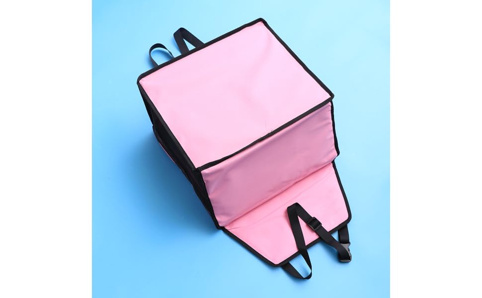 Автомобільна переноска для собак та котів BESPORTBLE - рожева, з регульованим ременем безпеки