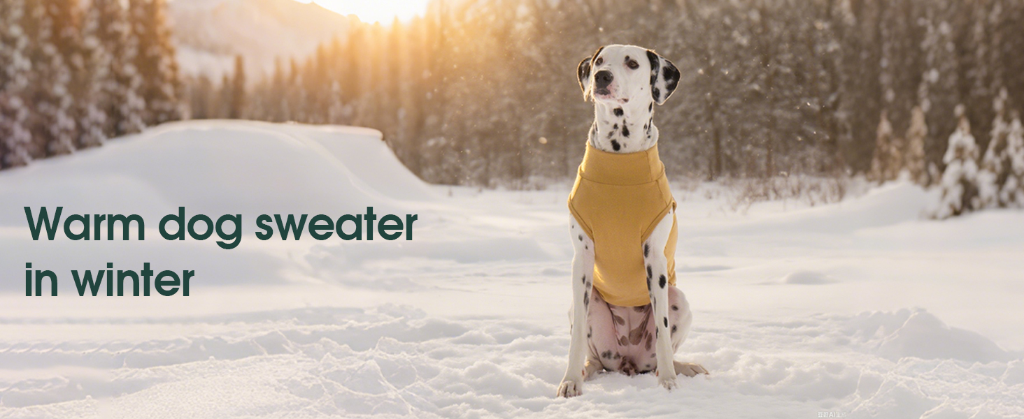 Теплий пуловер для собак Kuoser, розмір L, коричневий: м'який флісовий жилет для середніх собак