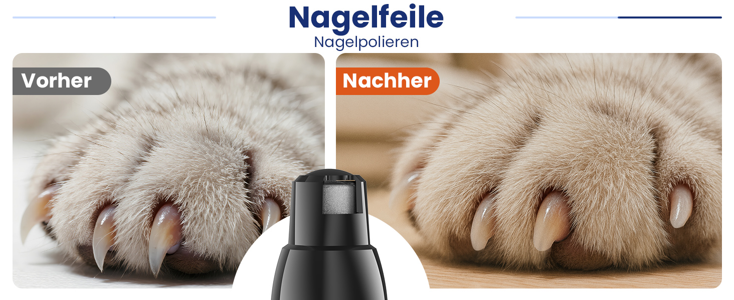 Набір для стрижки собак 4-в-1: машинка, триммер для лап, безпечний точило для кігтів. Тиха та акумуляторна машинка для тіла, обличчя та лап собак та котів