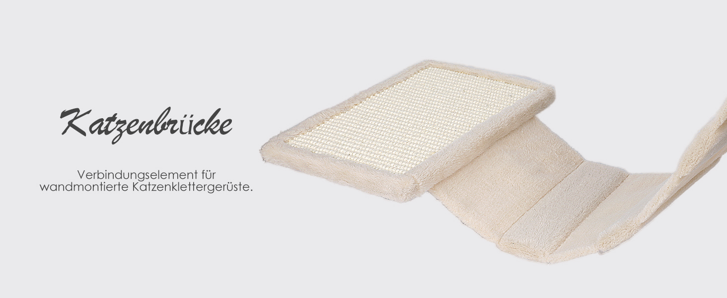 Кімната для кота на стіні Eukue: комплекс з 10 елементів з когтеточками, будиночком та мостом (до 10 кг)