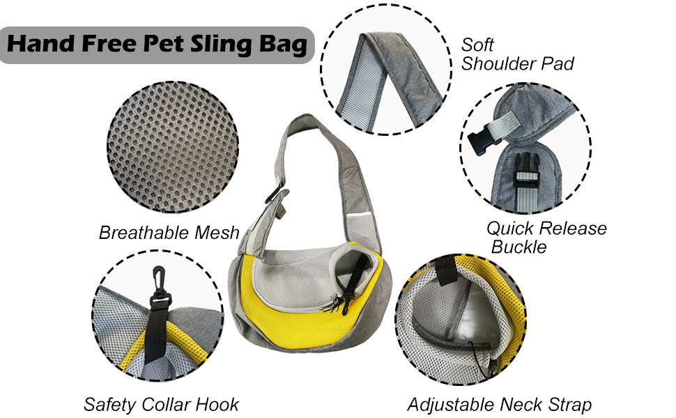 Транспортна сумка для собак та котів FeimaX - дихаюча сітка, для подорожей, рожевий (S)