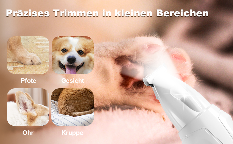 TECHMUR PawTrim Pro: Професійний триммер для собак та котів з LED та цифровим дисплеєм