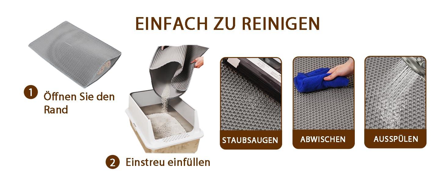 Килимок під лоток для котів Citylife Groß, 120x70 см, двошаровий, вологостійкий, з антиковзаючим покриттям, стільовий дизайн, легке прибирання, сірий колір