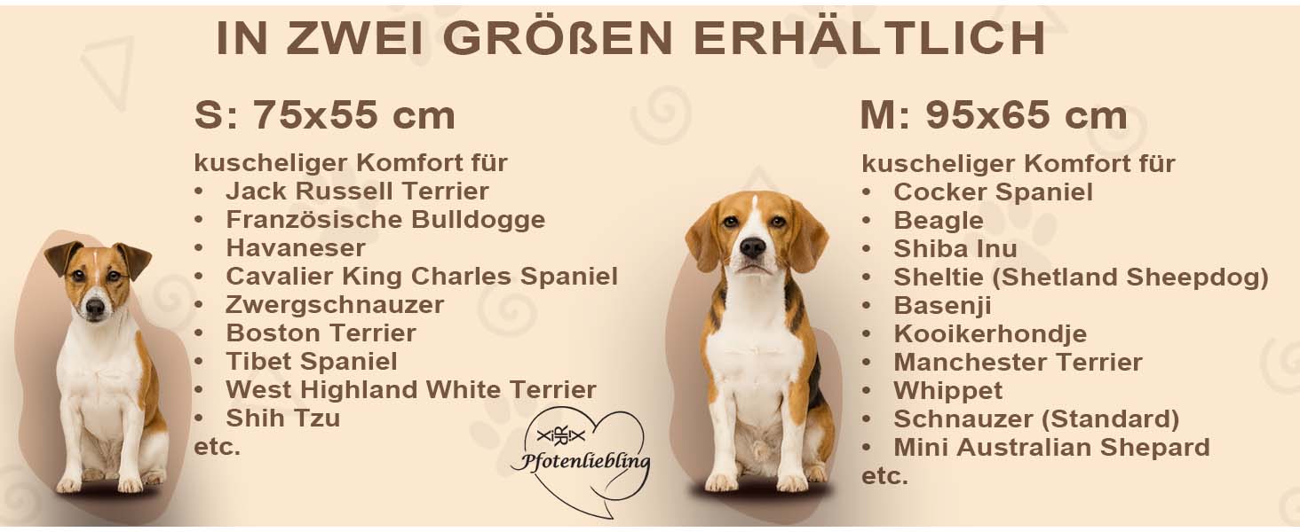 М'яка водонепроникна ковдра для собак, антиковзаюча та пральна - тепла ковдра для маленьких та середніх собак для дивану, авто та лежанки. Small