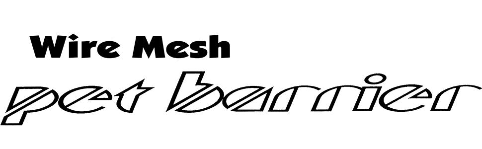 Захисний бар'єр для SUV Midwest Homes for Pets, 6 труб, чорний, модель 11 (Матовий чорний, оцинкований, розмір XS (до 4,53 кг))